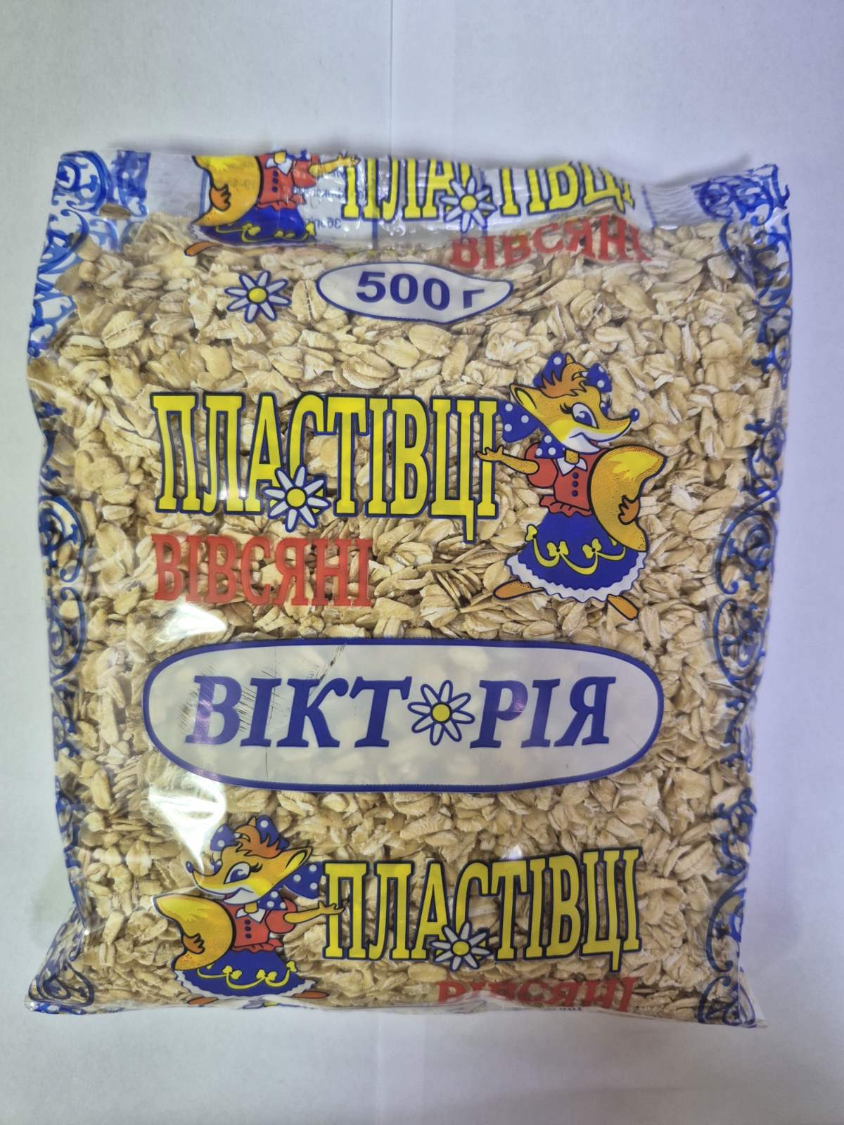 Пластівці вівсяні ВІКТОРІЯ 500 гр. ,